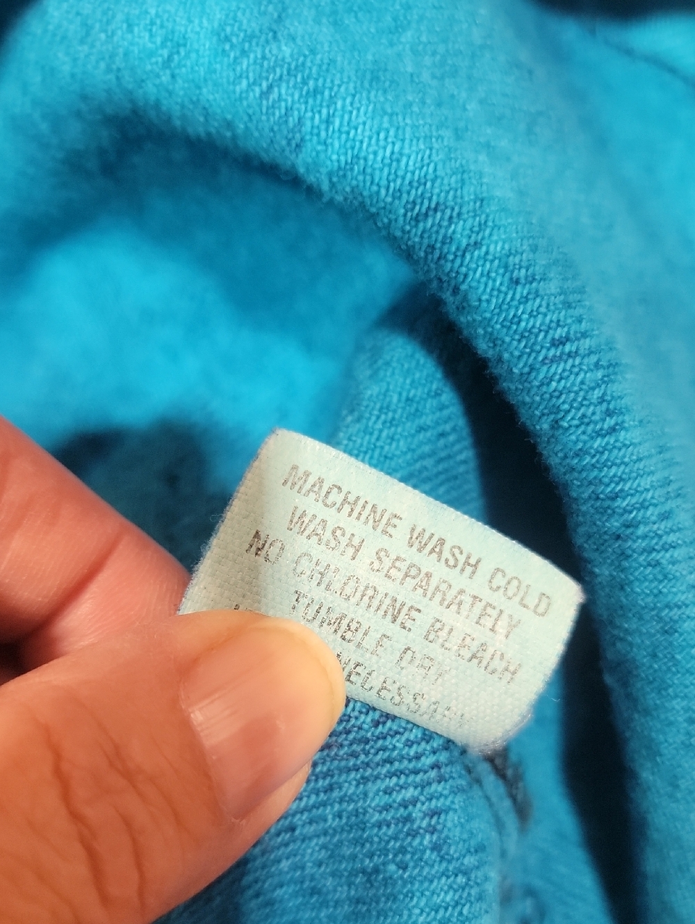 VTG Sundance Turquoise Denim Blazer - Picture 12 of 13